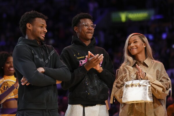 Lebron james and bronny new arrivals